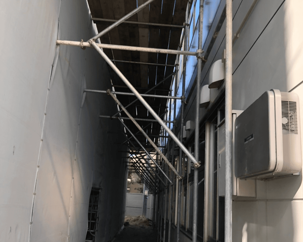 安芸郡 内装解体材搬出用ステージ - 画像2